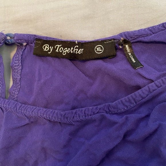 Royal blue top - Picture 3 of 3